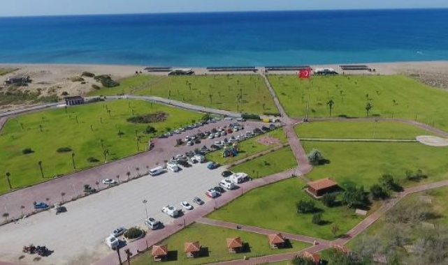 Caretta caretta yuvalama alanı sahilde 'çim' tartışması