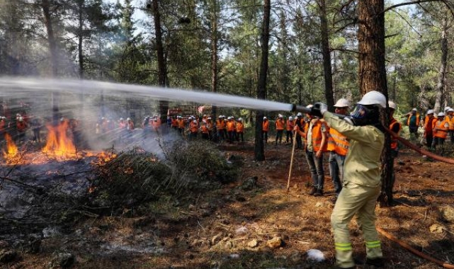 'Ateş savaşçıları' yangın sezonuna hazırlanıyor