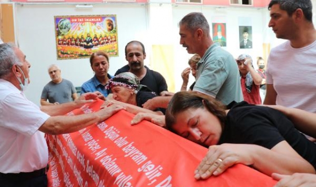 Eşi tarafından öldürülen Rojda, Antalya'da toprağa verildi