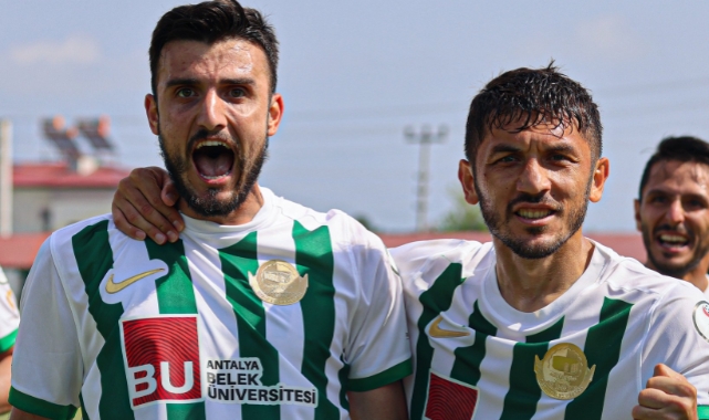 Serikspor 5 golle kazandı: 1. Lig için gün sayıyor